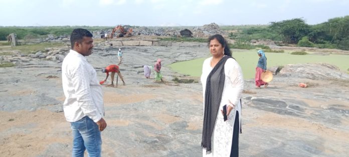 DPO inspects Bathukamma arrangements
