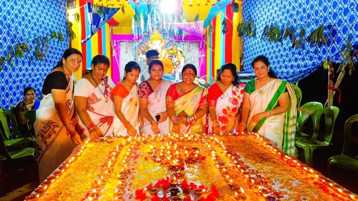 Deepotsavam in Sundarayya Nagar Manuguru