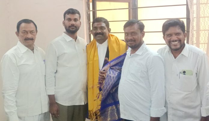 District SC ST Court Special PP receives grand honor
