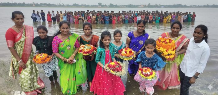 Early Bathukamma celebrations at school