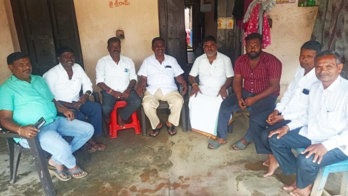 Election review at the home of the former mandal president
