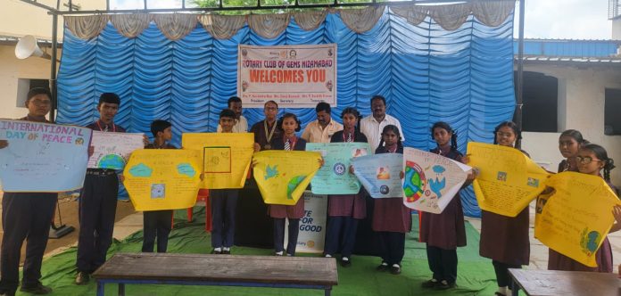 Elocution competitions for students under the auspices of the Rotary Club of James