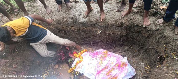 Funeral of Hanumans cow