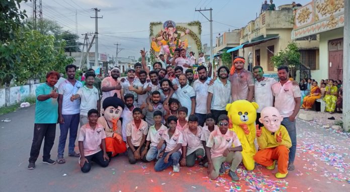 Ganesh immersion in splendor..