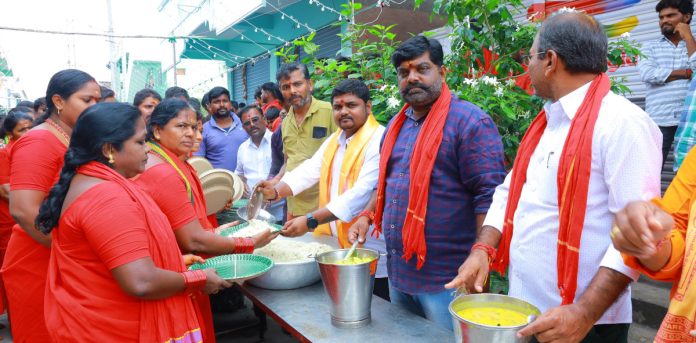 Giving food brings good results..