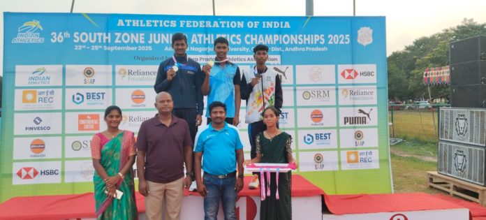 Gold medal for Uppalvai Gurukul student