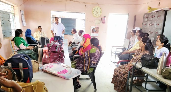 Inter Education Officer's surprise inspection..