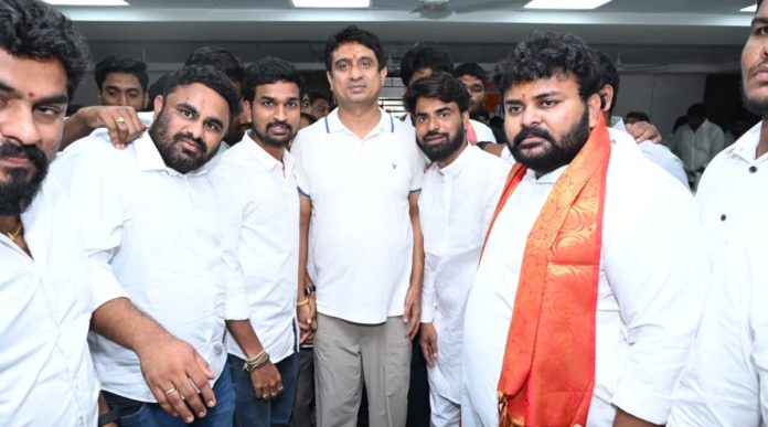 Leaders meet National Youth Congress President Uday Bhanu Chib