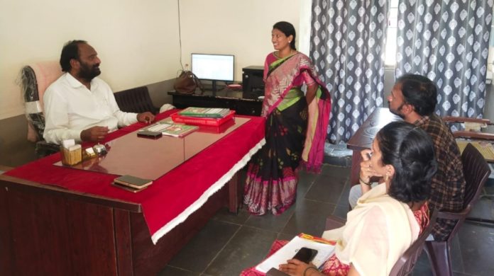 MPDO inspects KGBV school