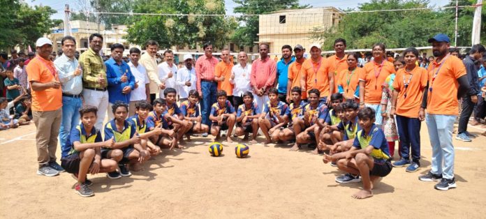 Mandal level sports competitions begin at Gurukul School