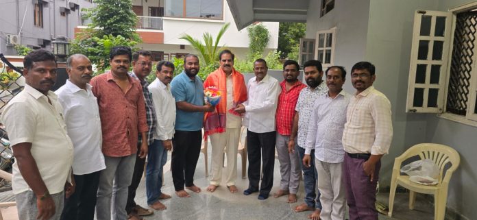 Motadi Reddy town executive committee meets former MLC