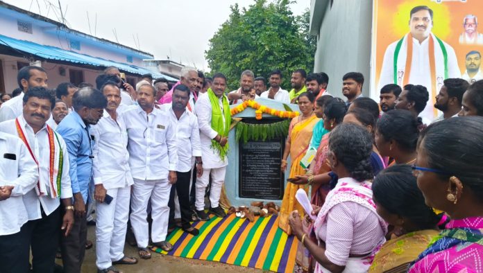 My goal is to develop all the villages in the constituency.