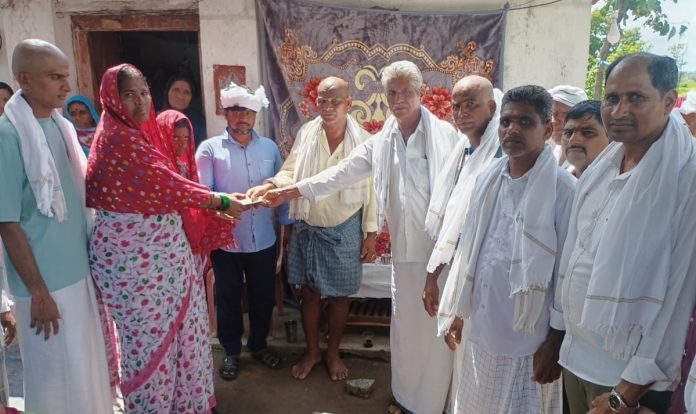 Nareddy NGO supports the victims family