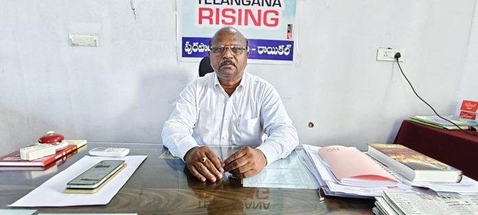 Nava Telanganas interview with the Municipal Commissioner