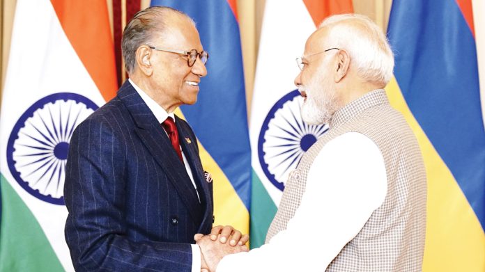 India and Mauritius have the same destination