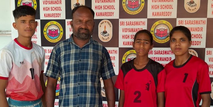 Pet Sangam High School players named captains of Sub Junior Kabaddi team