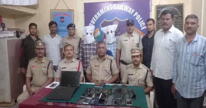 Phones and laptops seized