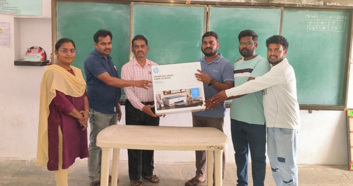 Printer distribution to high school..