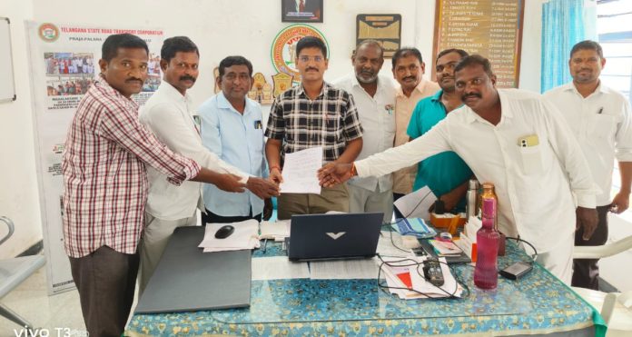 Request to DM to change Parakala-Narasampeta service route