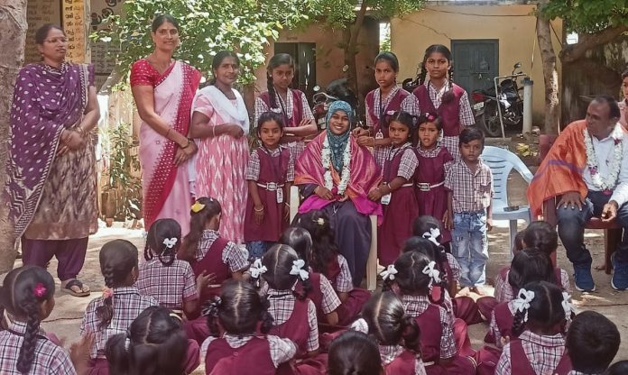 Rukshana is the best teacher in the district.