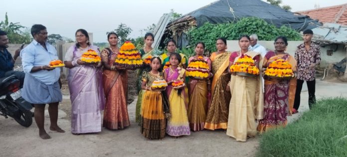 Saddula Bathukamma celebrations in grandeur
