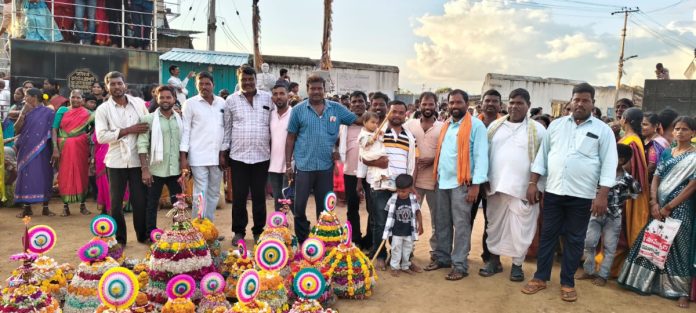 Saddula Bathukamma celebrations in many villages