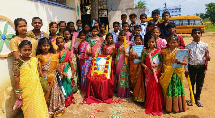 Teachers Day in a Kerala private school..