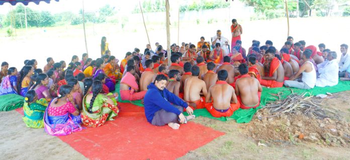 The Gayatri Maha Yajna is celebrated with great pomp.