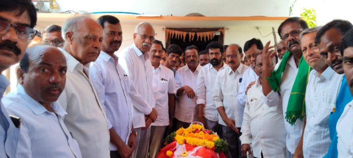 The death of Vaddeman Narayan is a huge loss for the Communist Party of India.