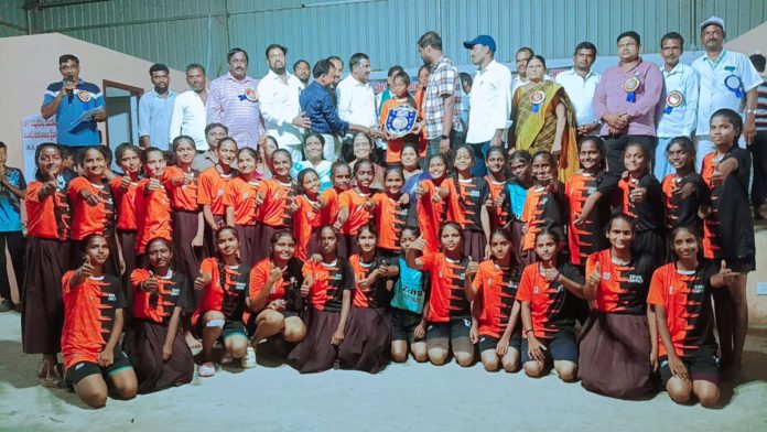 These are the winners of the Mandal Inter-School Sports