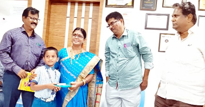 Vurimalla Sunandam, a kind-hearted teacher