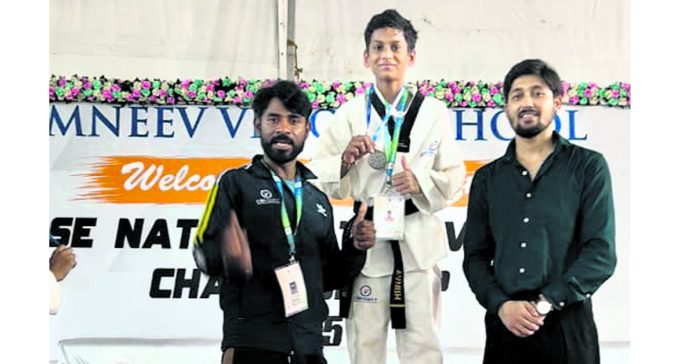 Avanish Satta in Taekwondo