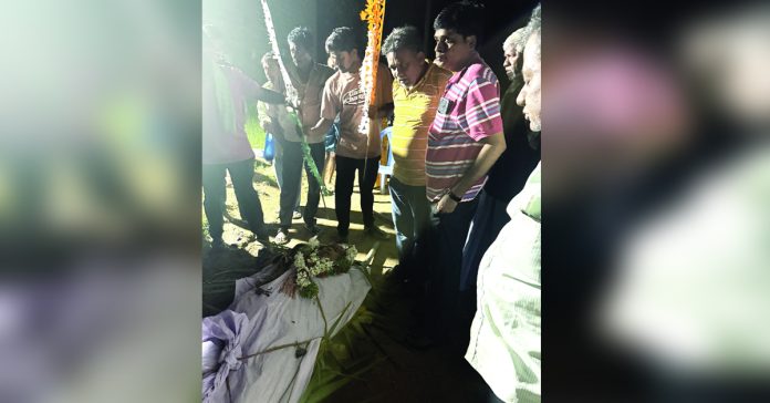 Nava Telangana Bureau reporter Mallesh loses his mother