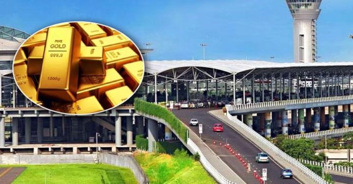 Gold seized at Shamshabad airport