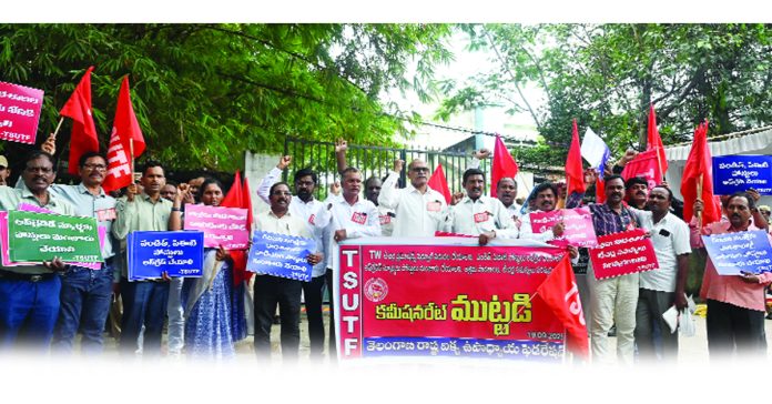 Tribal teachers should be promoted.