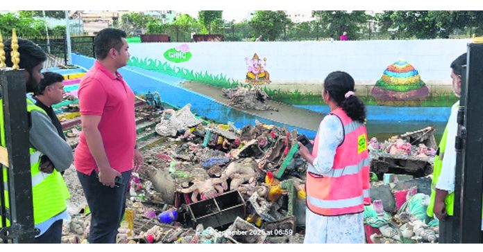 Removal of accumulated waste