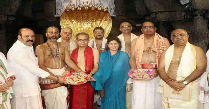 Gifts worth Rs. 1.80 crores to Tirumala Lord
