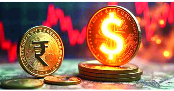 Depreciation of the rupee