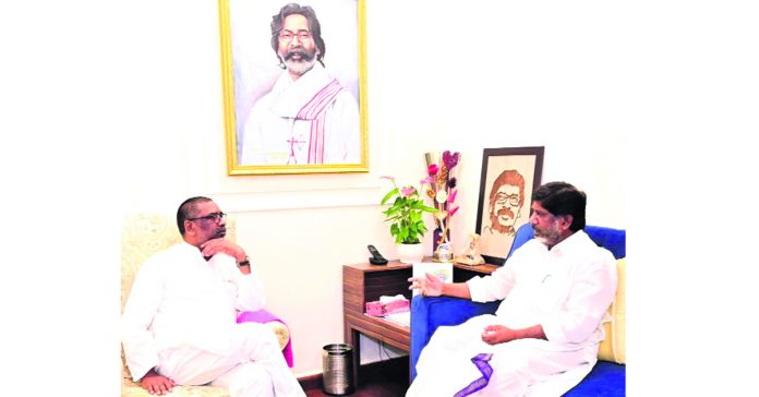 Bhatti visits Jharkhand CM Hemant Soren