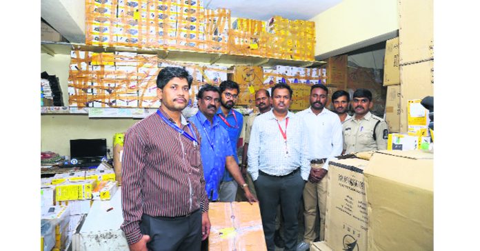 BIS raids home furnishing products warehouse