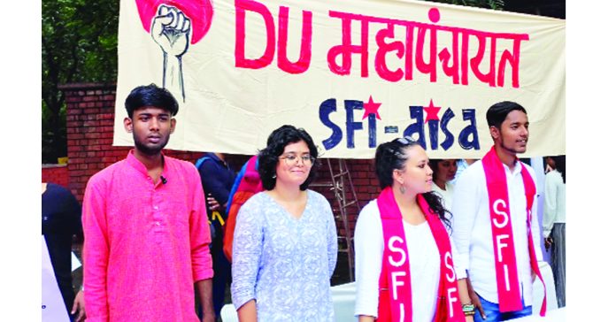 Three-way contest in DUSU elections