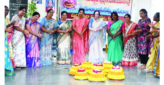 Bathukamma celebrations in full swing
