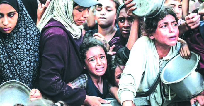 Hunger is being used as a weapon.