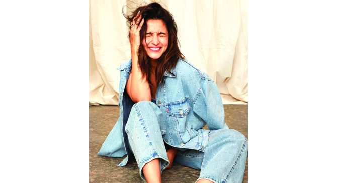 Alia Bhatt as Levi's brand ambassador