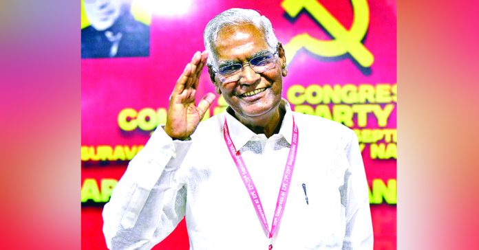 D. Raja elected as CPI General Secretary