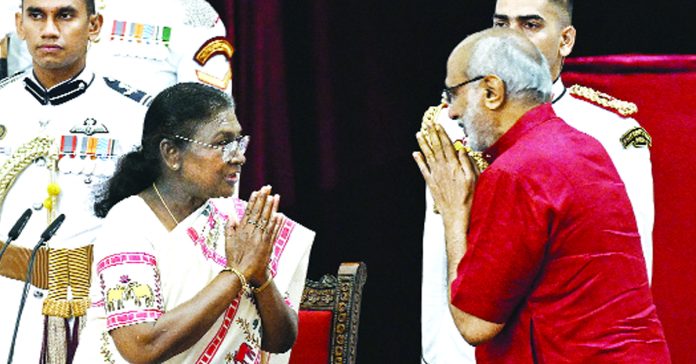 CP Radhakrishnan as Vice President