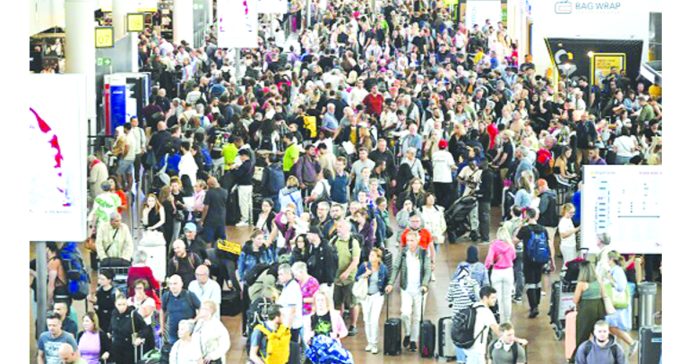 Cyber ​​attack on European airports