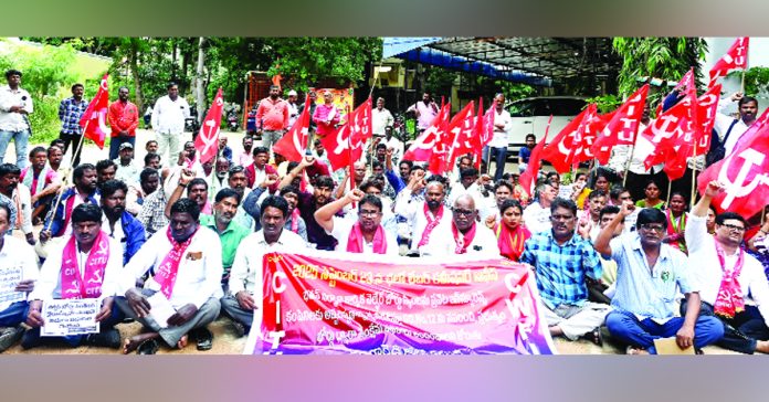 Revanth Sarkar is trampling on workers' rights