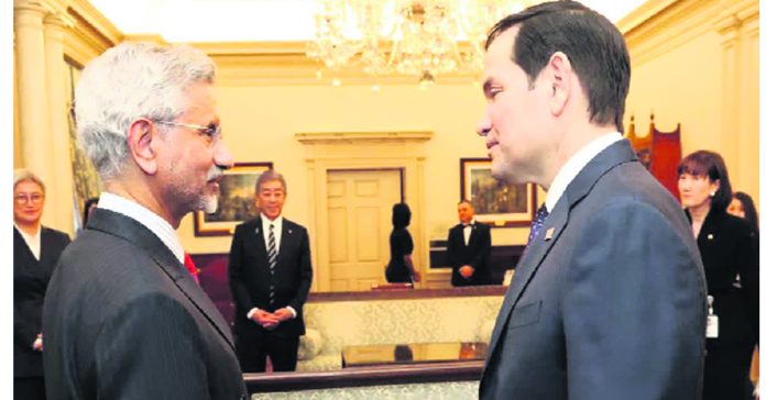 Relations with India are very important.