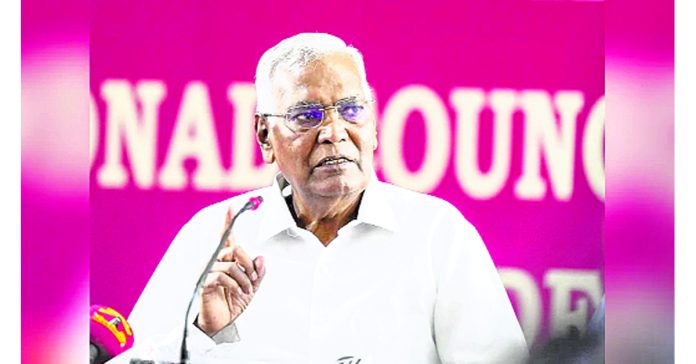 Continuous attack on democracy in the country: D. Raja